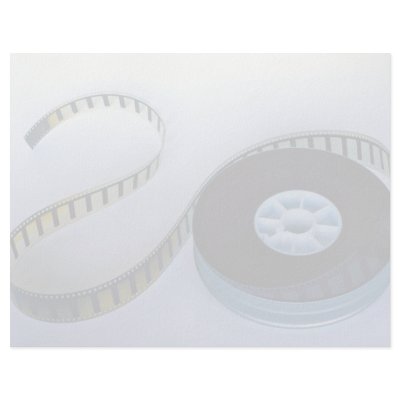 35mm blank film reel letterhead by inspirelove