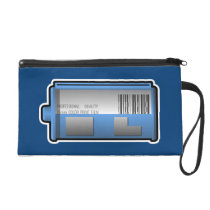 35mm FIlm Canister Wristlet (blue background)