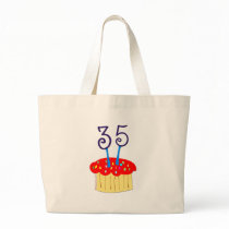 35th Birthday Canvas Bag
