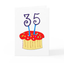 35th Birthday Cards