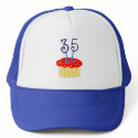 35th Birthday Hat hat