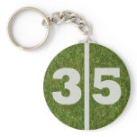 35th Birthday Party Favor Key Chains