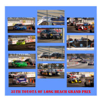 35th TOYOTA of Long Beach Grand Prix posters