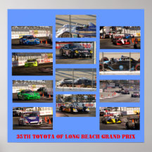 35th TOYOTA of Long Beach Grand Prix Posters