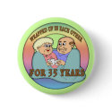 35th Wedding Anniversary Buttons