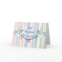 35th Wedding Anniversary Gifts Card