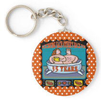 35th Wedding Anniversary Gifts Keychains