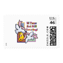 35th wedding anniversary gw stamps