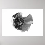 360 Degree Panoramic View of Brooklyn NYC posters
