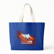 360 Degree Snowboarding Tshirts and Gifts Tote Bag