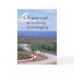 3646 Road to Recovery after Surgery Greeting Cards