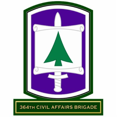 364th Civil Affairs Brigade SSI Photo Cutouts by a2zgraphicsworks
