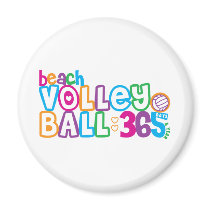 365 Beach Volleyball Fridge Magnets