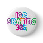 365 Ice Skating Button