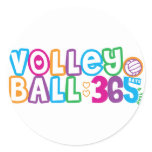 365 Volleyball Stickers