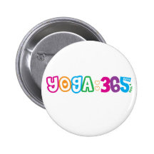 365 Yoga Pinback Button