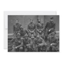 369th New York National Guard Harlem Hellfighters Custom Invitations