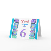 36 46 56 66 76 86 96 Years Young!  Happy Birthday Card