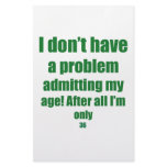36 Admit my age Stationery Paper