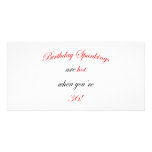 36 Birthday Spanking Photo Cards