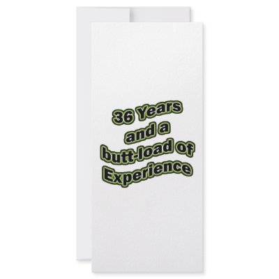 36 butt-load rack card design by oddballbirthdays2