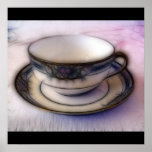 36 - Clouded Demitasse Poster