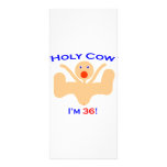 36 Holy Cow! Personalized Rack Card