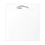 370Z black silhouette notepads