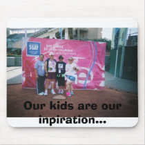 371712-R1-020-8A, Our kids are our inpiration... mousepads by mariabunch 371712-R1-020-8A, Our kids are our inpiration... mousepads