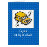 3721 First Day of School Card