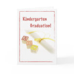 3723 Kindergarten Graduation Greeting Cards