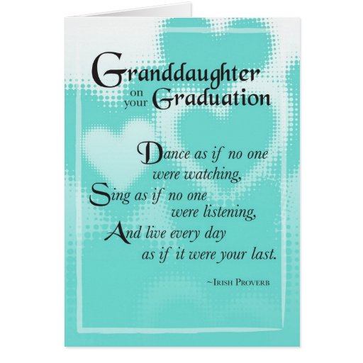 Graduation Quotes For Granddaughter. QuotesGram