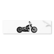 374 Chopper Bike Bumper Stickers