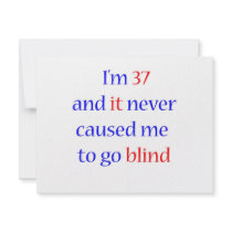 37 never gone blind invitations