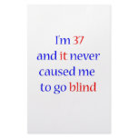 37 never gone blind stationery