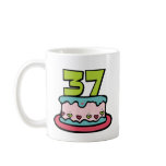 37 Year Old Birthday Cake mugs