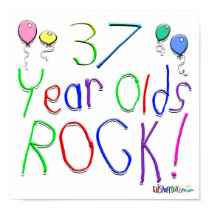 37 Year Olds Rock ! posters