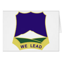 382 Regiment Greeting Card