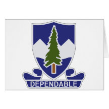 383 Regiment Greeting Card