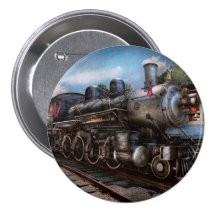 385 - Train - Steam - 385 Fully restored Pinback Buttons