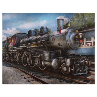 385 - Train - Steam - 385 Fully restored Custom Flyer by suburbanscenes