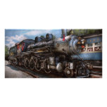 385 - Train - Steam - 385 Fully restored Photo Card Template