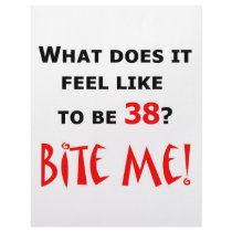 38 Bite Me! Customized Letterhead