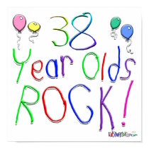 38 Year Olds Rock ! posters