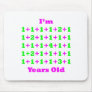 38 Years Old Magenta Gr Mouse Pads