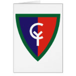 38th Infantry Division Greeting Card