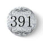 391 Area Code Pinback Buttons