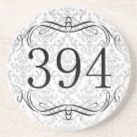 394 Area Code Drink Coasters