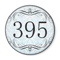 395 Area Code Fridge Magnet