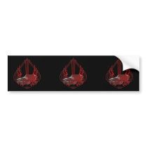 395 Mustang Pinstripe Bumper Sticker